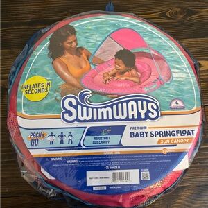 Swimways Baby Spring Float with Canopy